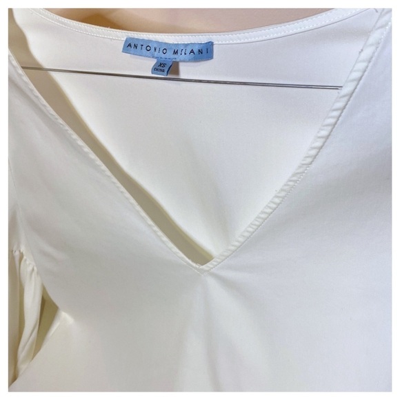 Antonio Melani  Blouse Size XS White color - Picture 7 of 7